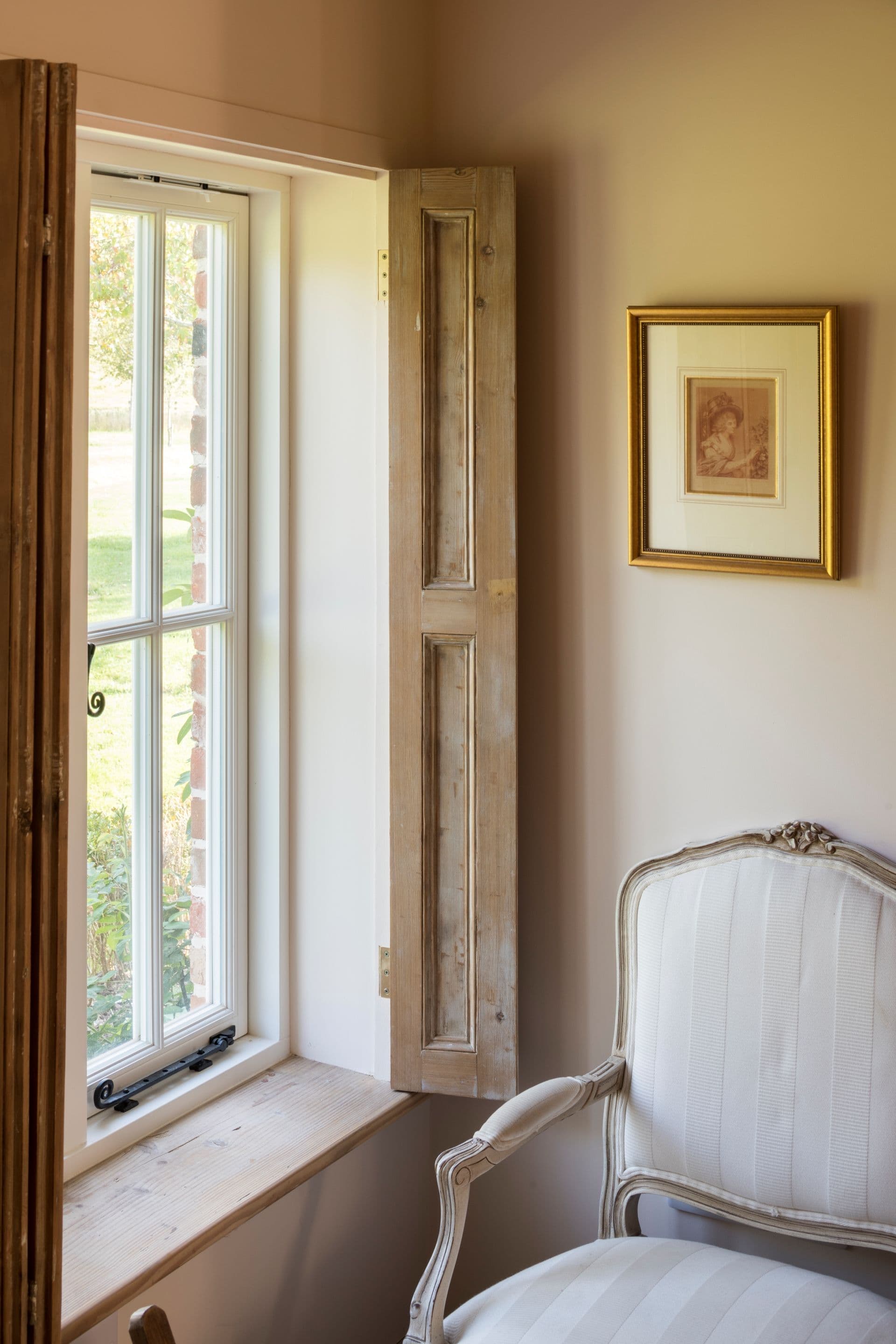 Farm Window and Shutters